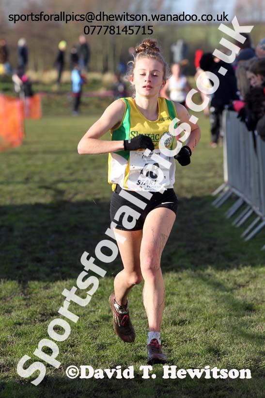 Junior womens Northern Cross Country  Championships, Pontefract. Photo: David T. Hewitson/Sports for All Pics